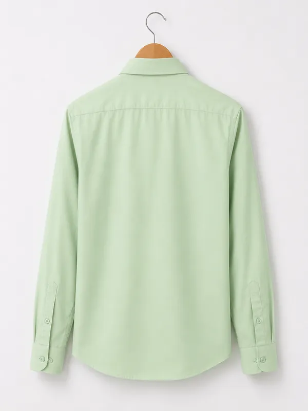 VRUGO_Men's_Mint_Green_Full_Sleeve_Formal_Shirt