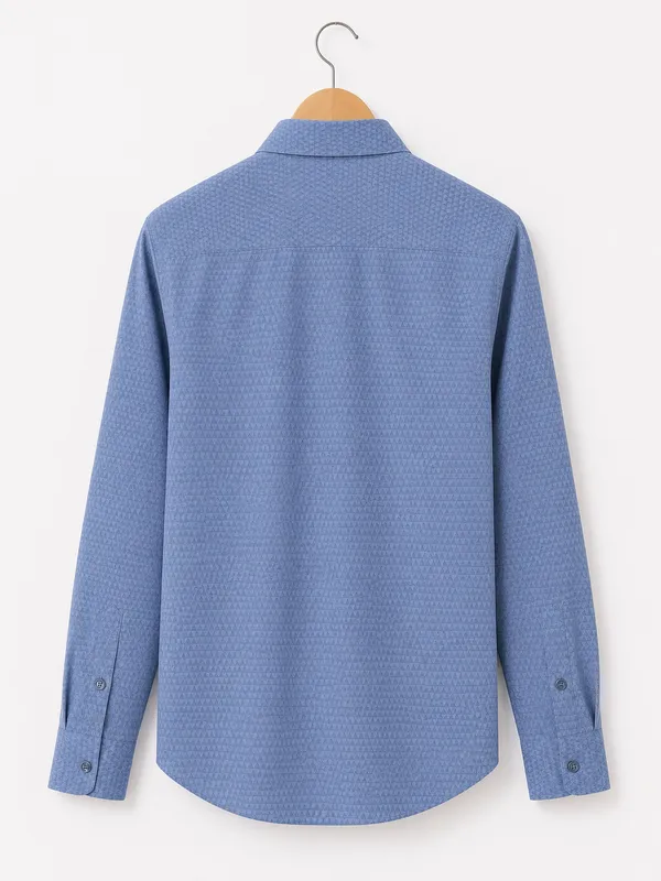 VRUGO_Men's_Sky_Blue_Geometric_Textured_Full_Sleeve_Shirt_|_Premium_Regular_Fit_Casual_&_Formal_Wear