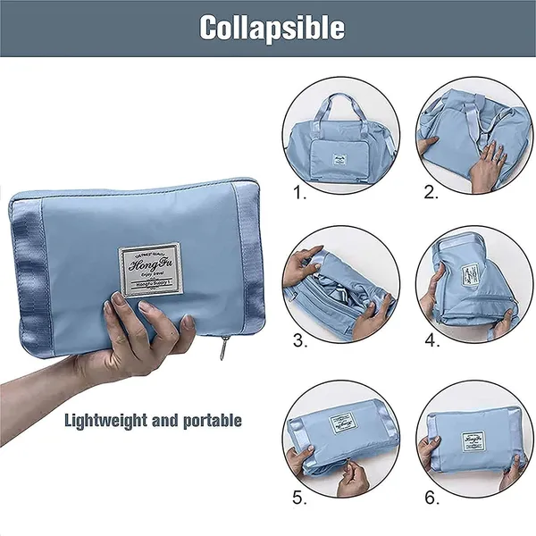 Sky_Blue_Nylon_Travel_Duffel_Bag_For_Men_And_Women