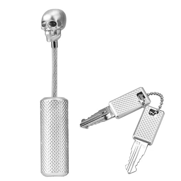 TSA_Approved_Travel_Luggage_Locks_with_Skull_Style_-Steel_Padlocks_with_2_Keys_for_Baggage,_Suitcases_&_Backpacks_(Assorted_Color)_(Pack_of_1),_Metal