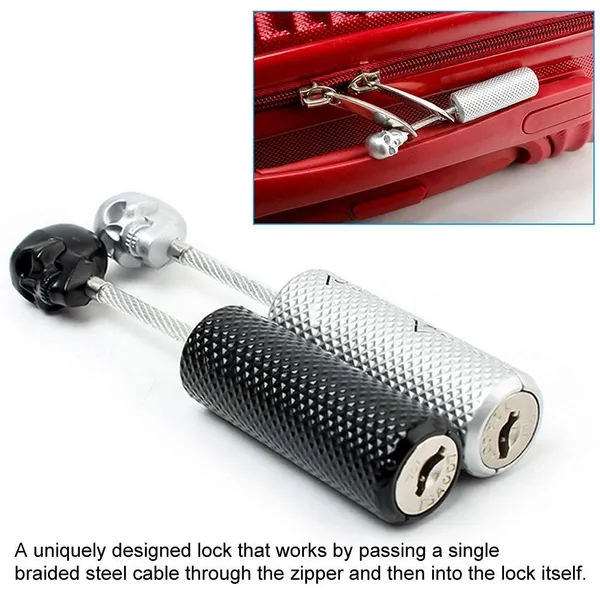 TSA_Approved_Travel_Luggage_Locks_with_Skull_Style_-Steel_Padlocks_with_2_Keys_for_Baggage,_Suitcases_&_Backpacks_(Assorted_Color)_(Pack_of_1),_Metal