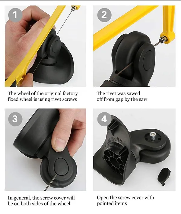 DIY_KIT_for_Luggage_Wheels_Replacement_and_Repair_Travel_Trolley_Bag_Suitcases_Black_Rubber_Wheels_for_Luggage_Parts,_4_Pieces_(Black,_5_x_5_Wheels_+_Tools)