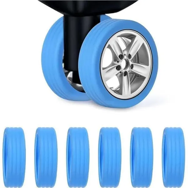 Travel_Luggage_Wheels_Covers_Silicone_Full_Protection_Covers_for_Most_8_Spinner_Wheels_Suitcases_or_Office_Chair_Caster,Durable,Mute_and_Shock_Absorption_Blue_Wheels__Pack_of_8