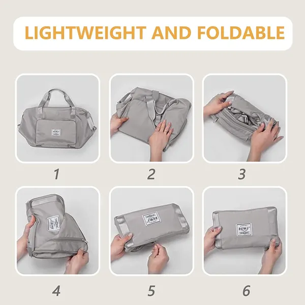 Grey_Nylon_Travel_Tote_Bag_For_Men_And_Women