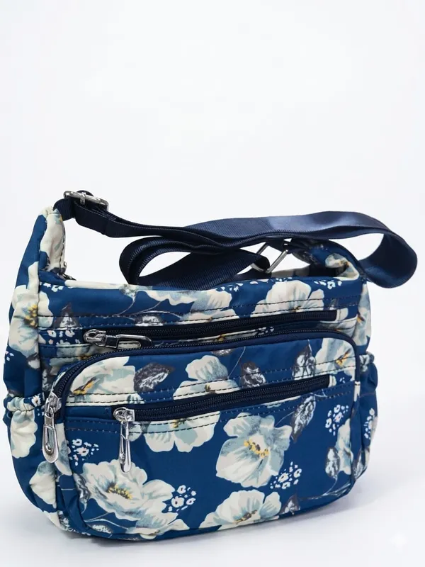Blue_Parachute_Nylon_Tote_Bag_For_Women