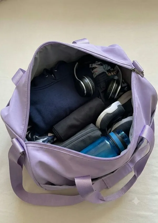 ULTRA_LIGHT_TRAVEL_DUFFLE_BAG_WATER-RESISTANT_NYLON_WEEKENDER_&_GYM_BAG
