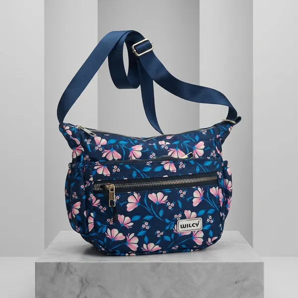 Blue_Parachute_Nylon_Crossbody_Bag_For_Women