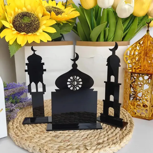 Black_Ramadan_Table_Decor_Islamic_Eid_Home_Decoration_Wooden_Acrylic_Mosque_Centerpieces_Ready_To_Display_Home_Decor