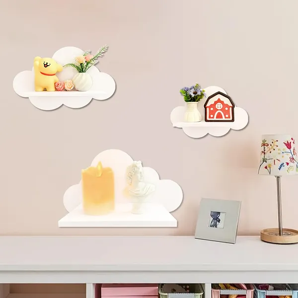 White_Cloud_Floating_Wall_Shelf_Home_Decor_Kids