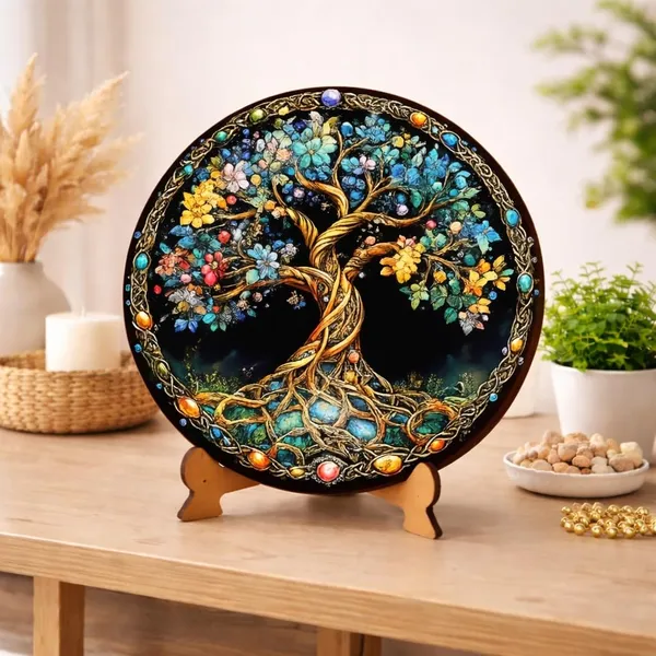 Multi_Colour_Tree_Life_Wall_Decor_Home_Decor