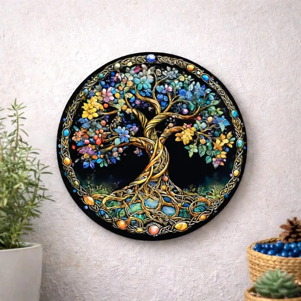 Multi_Colour_Tree_Life_Wall_Decor_Home_Decor