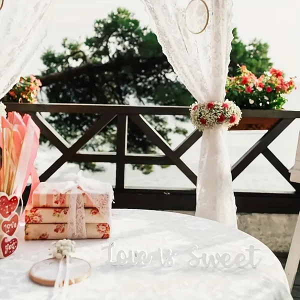 White_Love_Is_Sweet_Pvc_Foam_Board_Tabletop_Sign_White_Standalone_Letter_Decor_Wedding