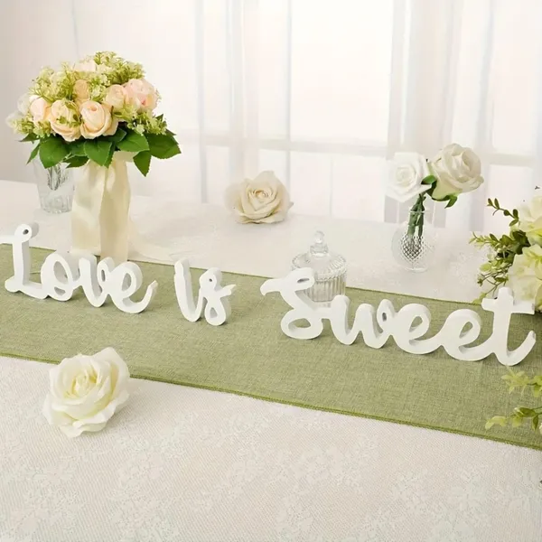 White_Love_Is_Sweet_Pvc_Foam_Board_Tabletop_Sign_White_Standalone_Letter_Decor_Wedding