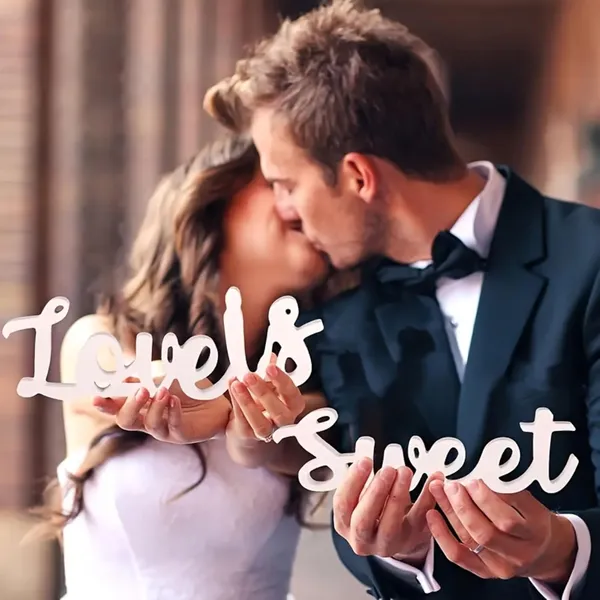 White_Love_Is_Sweet_Pvc_Foam_Board_Tabletop_Sign_White_Standalone_Letter_Decor_Wedding