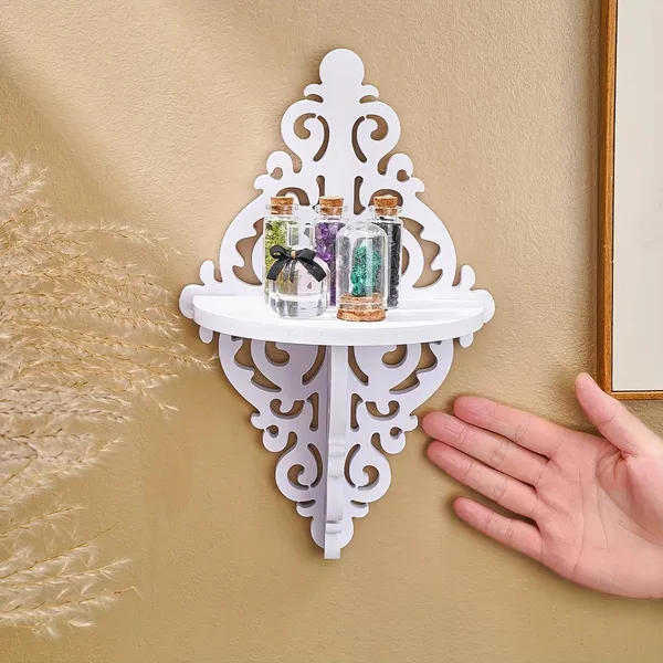 White_Home_Storage_Display_Shelf_European_Style_Pvc_White_Foam_Board_Storage_Rack_Diy_And_Craft