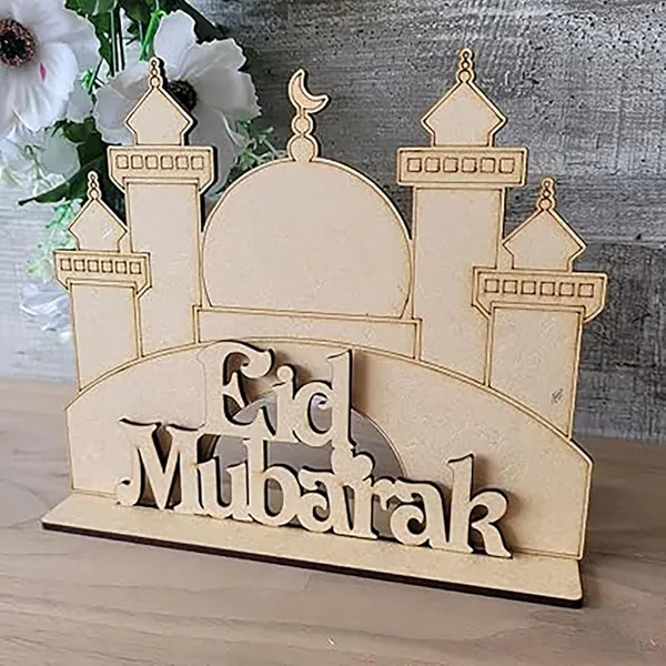 Beige_Mosque_Shape_Pine_Wood_Diy_Art_Craft_Base_Diy_And_Craft