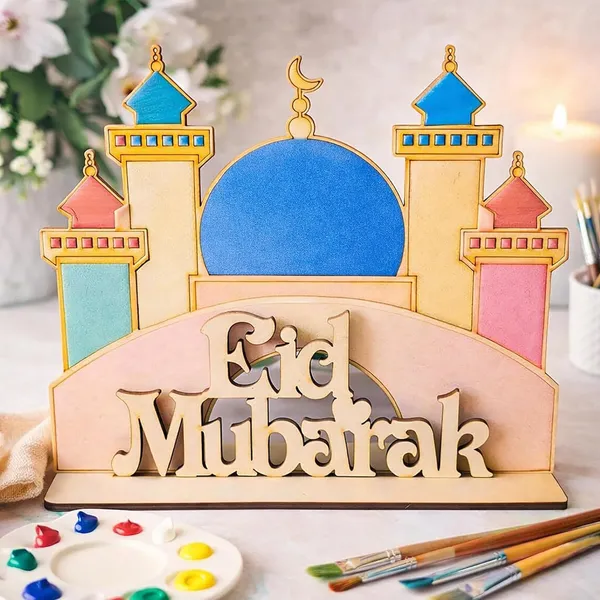 Beige_Mosque_Shape_Pine_Wood_Diy_Art_Craft_Base_Diy_And_Craft