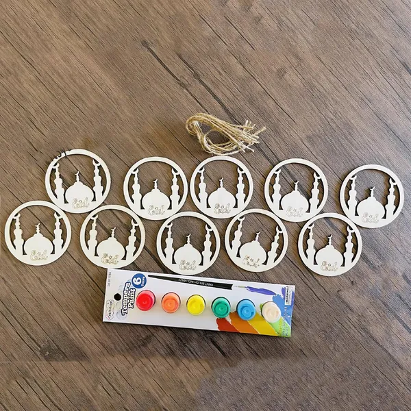 Beige_Pcs_Wooden_Eid_Decor_Kids