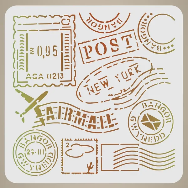 White_Square_Plastic_Diy_Art_Craft_Stencil_Diy_And_Craft