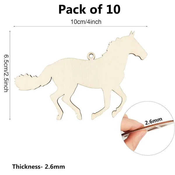 Beige_Pcs_Wooden_Running_Horse_Cutouts_Diy_And_Craft