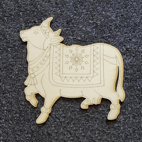 Beige_Wooden_Pichwai_Cow_Cutout_Diy_And_Craft