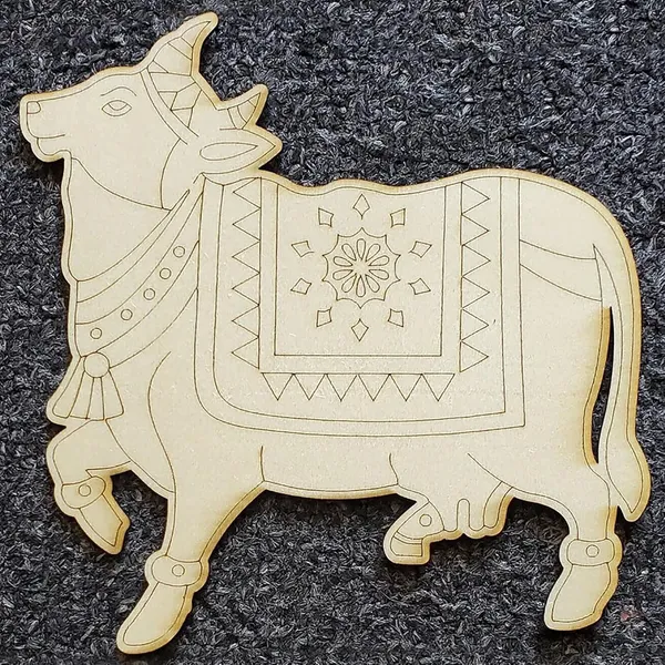 Beige_Wooden_Pichwai_Cow_Cutout_Diy_And_Craft