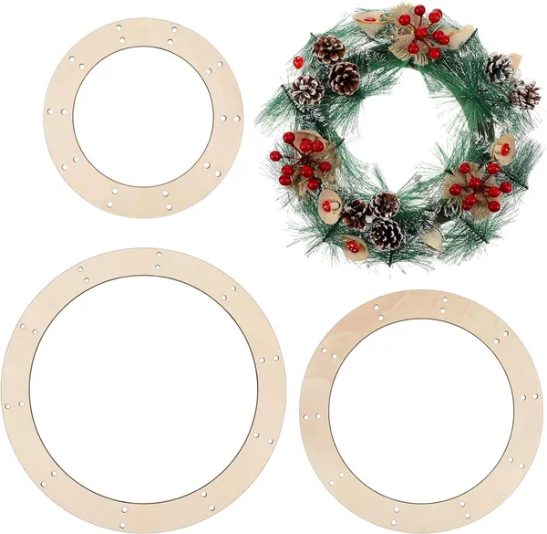 Beige_Wooden_Wreath_Frames_Diy_And_Craft