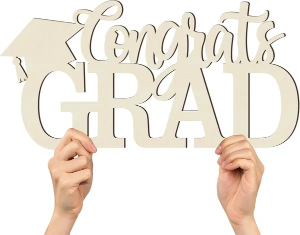 Beige_Graduation_Party_Decorations_Wooden_Sign_General