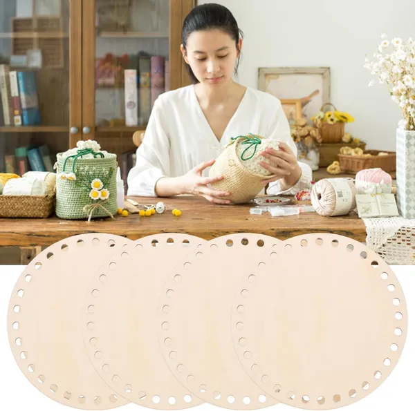 Beige_Crochet_Basket_Bottoms_Wooden_Basket_Base_Diy_And_Craft