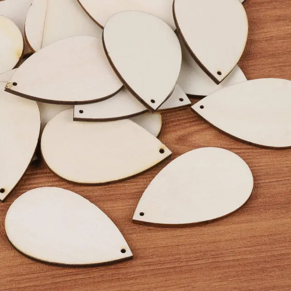 Beige_Unfinished_Wood_Teardrop_Earring_Pendant_Diy_And_Craft