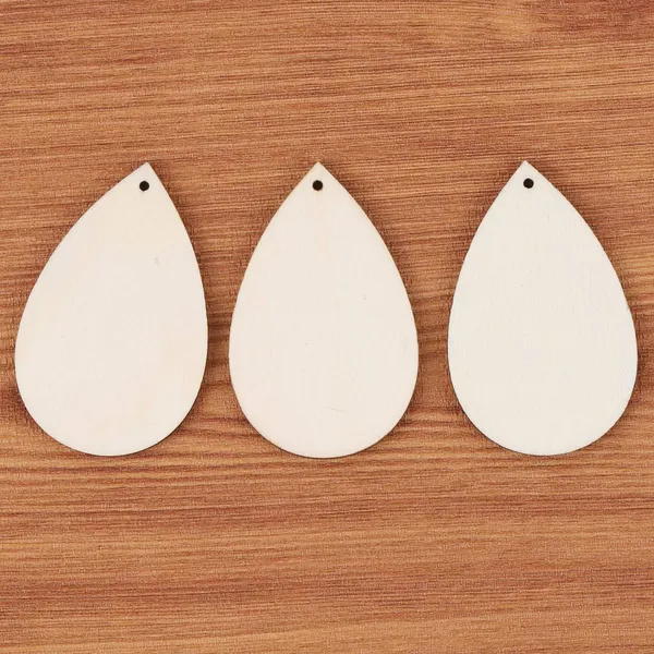 Beige_Unfinished_Wood_Teardrop_Earring_Pendant_Diy_And_Craft