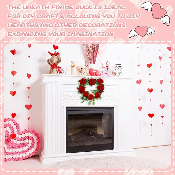 Beige_Wooden_Heart_Wreath_Frames_Wedding