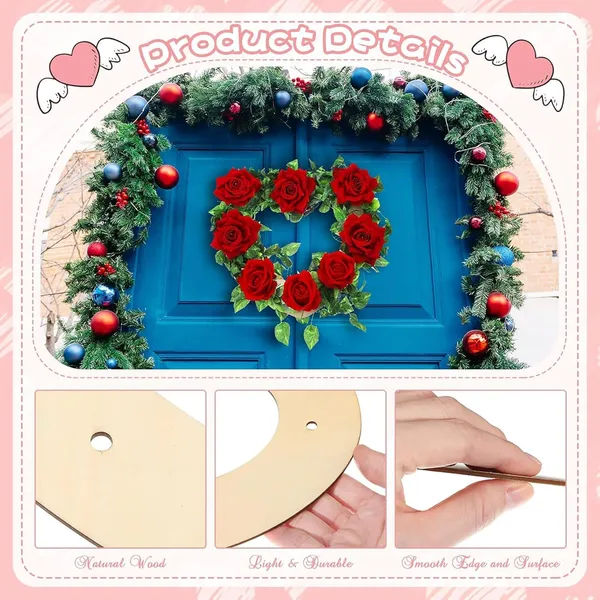 Beige_Wooden_Heart_Wreath_Frames_Wedding