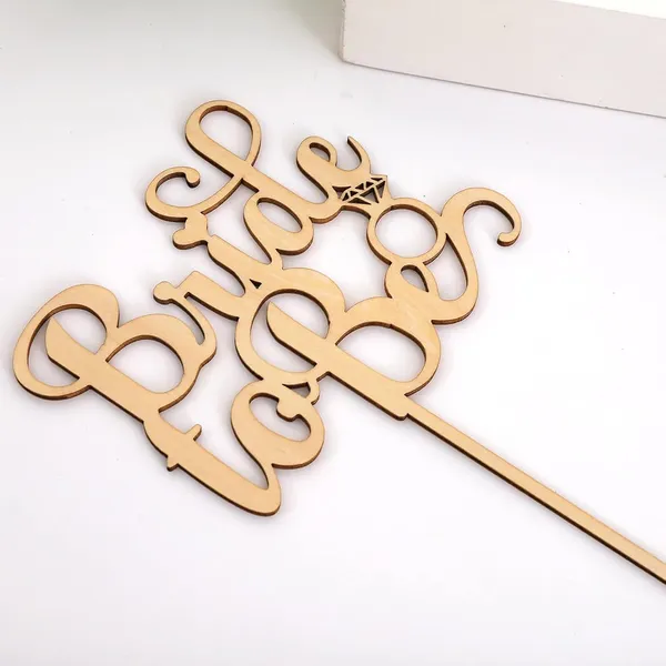 Beige_Wooden_Bridal_Shower_Cake_Topper_Wedding