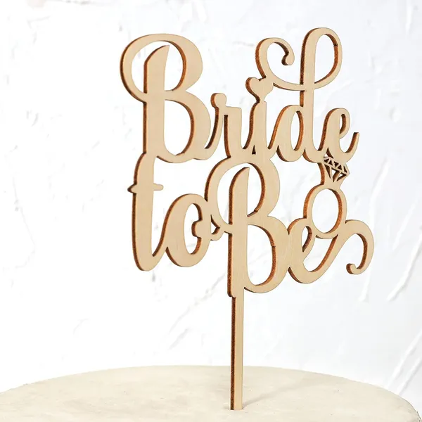 Beige_Wooden_Bridal_Shower_Cake_Topper_Wedding