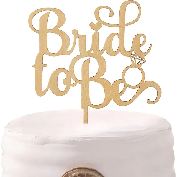 Beige_Wooden_Bridal_Shower_Cake_Topper_Wedding