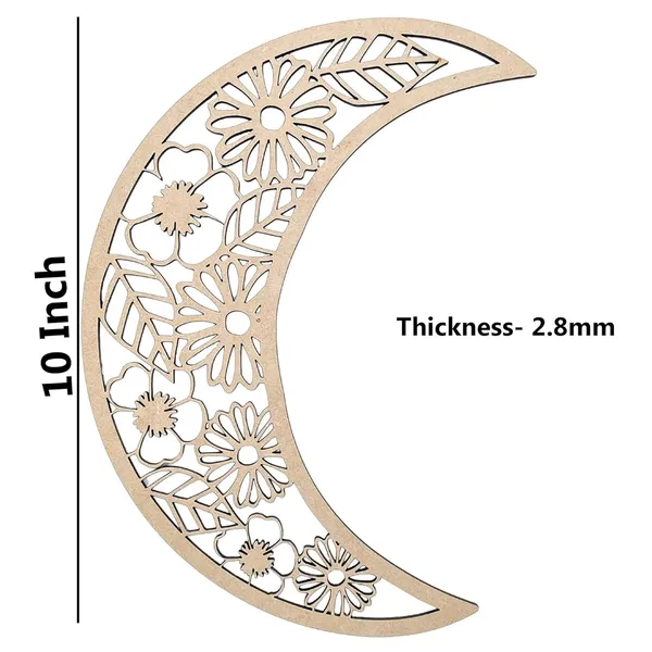 Beige_Floral_Crescent_Moon_Wooden_Wall_Decor_Cutout_Diy_And_Craft