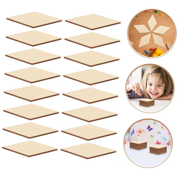 Beige_Diamond_Shaped_Wood_Slices_Diy_And_Craft
