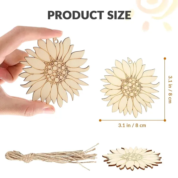 Beige_Unfinished_Wooden_Sunflowers_Diy_And_Craft