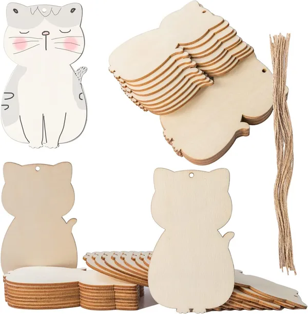 Beige_Cat_Shape_Wooden_Diy_Crafts_Cutouts_Diy_And_Craft
