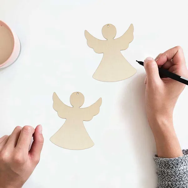 Cliths_Angel_Wood_Diy_Crafts_Cutouts_Wooden_Angel_Shaped_Hanging_Ornaments_With_Hemp_Ropes_Ideal
