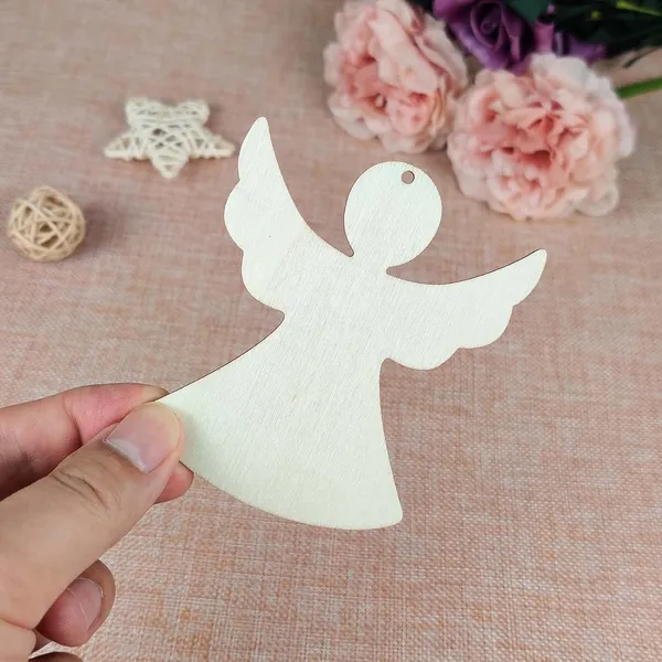 Cliths_Angel_Wood_Diy_Crafts_Cutouts_Wooden_Angel_Shaped_Hanging_Ornaments_With_Hemp_Ropes_Ideal