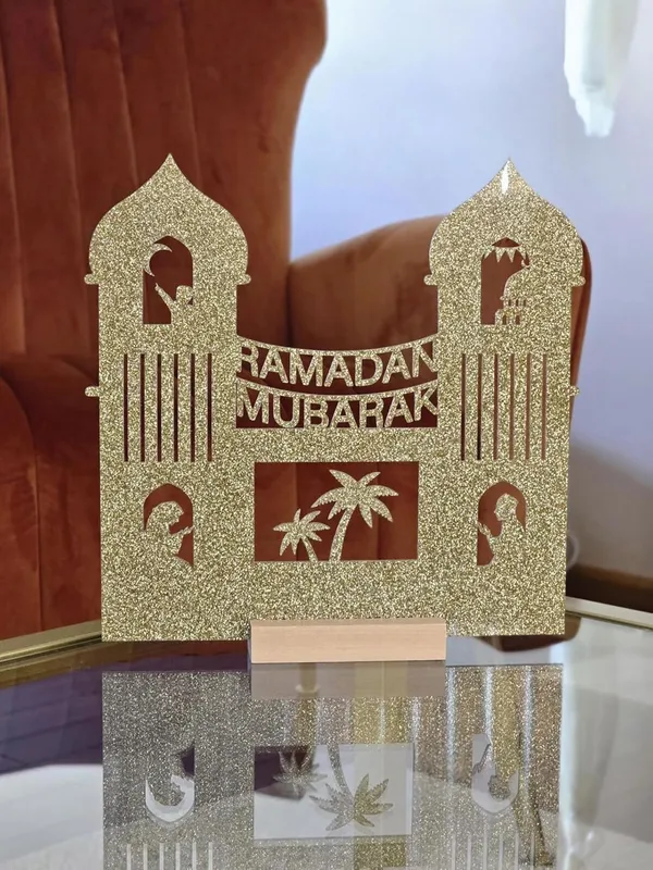 Black_Ramadan_Mubarak_White_Acrylic_Table_D_Cor_Home_Decor