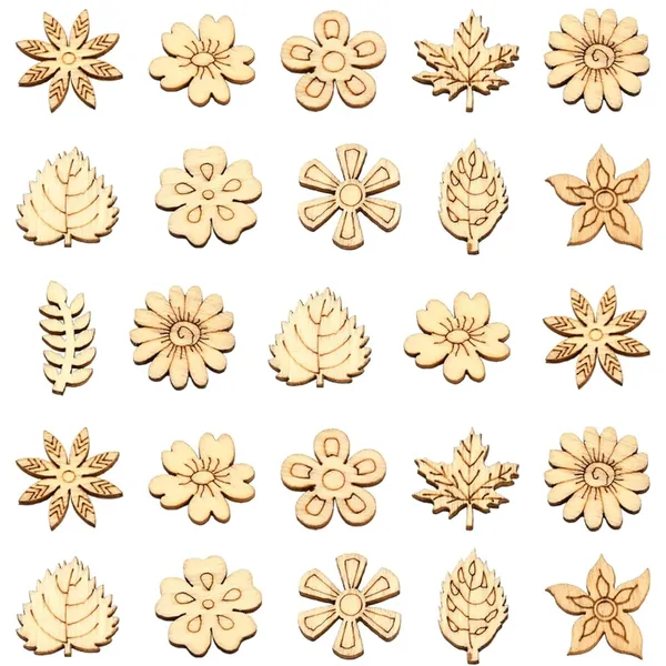Beige_Wooden_Flower_Leaf_Cutouts_Autumn_Thanksgiving_Floral_Embellishments_Diy_And_Craft