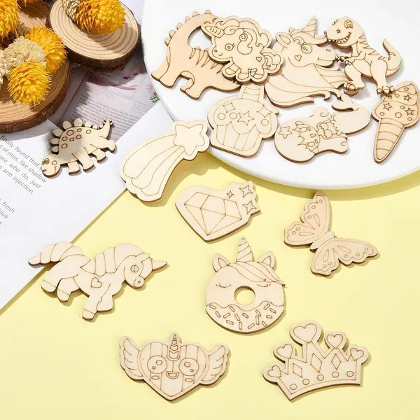 Beige_Pcs_Wooden_Cutouts_Unicorn_Diy_And_Craft