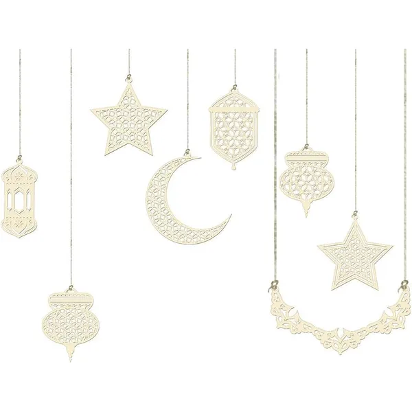 Beige_Ramadan_Decorations_Wooden_Hanging_Ornaments_Home_Decor