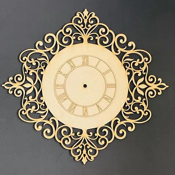 Beige_Wooden_Wall_Clock_Mdf_Base_Diy_Wall_Clock_Diy_And_Craft