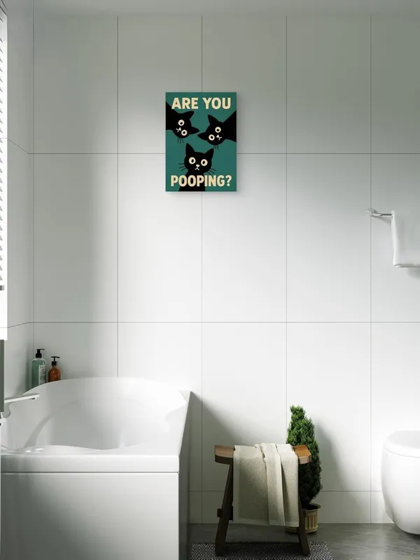 Multicolour_Home_Wall_Decor_Funny_Cat_Quote_Metal_Print_Wall_Painting_Home_Decor