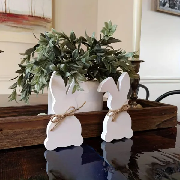 White_Easter_Wooden_Bunny_Pvc_Table_D_Cor_Farmhouse_Style_Home_Decor