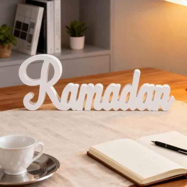 White_Ramadan_Mubarak_Letter_Tabletop_Decor_Home_Decor